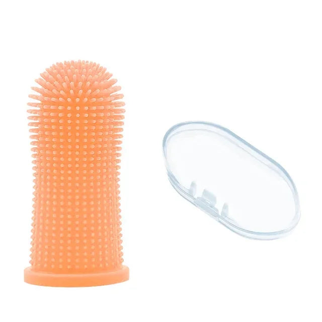 Silicone Finger Toothbrush – 360° Pet Dental Care | PuppyPaw™
