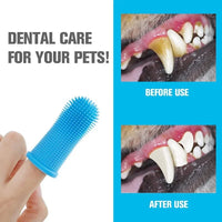 Silicone Finger Toothbrush – 360° Pet Dental Care | PuppyPaw™