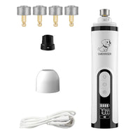 Pet Nail Grinder – USB Rechargeable LED Clipper | PuppyPaw™