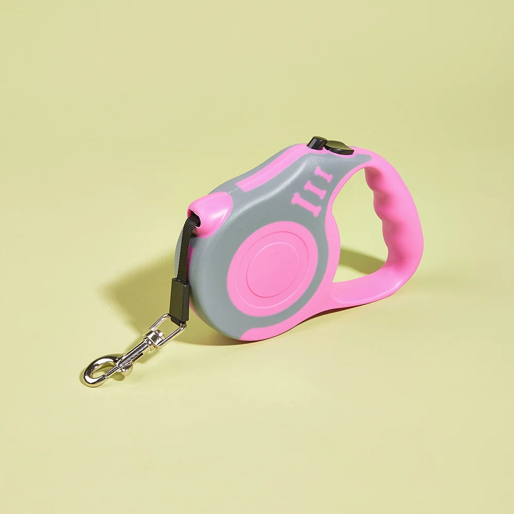 Retractable Nylon Dog & Cat Leash – 3M & 5M | PuppyPaw™