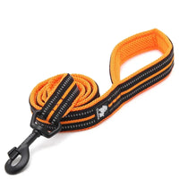 Reflective Padded Dog Leash – 3M Mesh Handle | PuppyPaw™