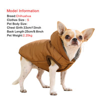 Waterproof Fleece Dog Coat – Hooded & Lined | PuppyPaw™