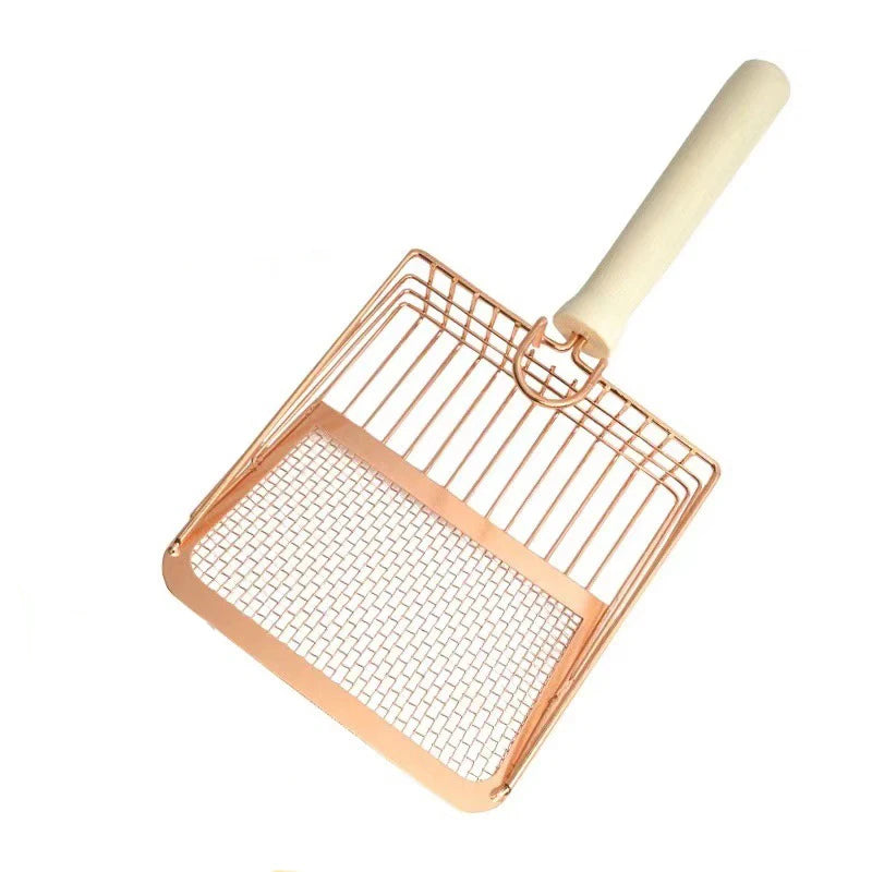 Stainless Steel Cat Litter Scoop – 2-in-1 Mesh | PuppyPaw™
