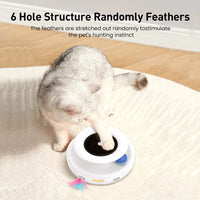 2-in-1 Automatic Interactive Cat Toy – 5 Modes | PuppyPaw™