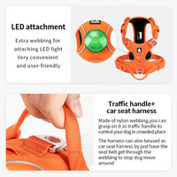 No-Pull Reflective Dog Harness – Back Handle | PuppyPaw™