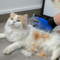 Pet Grooming Glove – Deshedding Massage Brush | PuppyPaw™