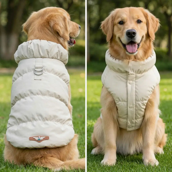 Soft Winter Dog Coat – Fleece Pullover | PuppyPaw™