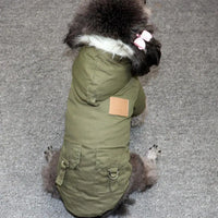 Thickened Hoodie Dog Coat – Polyester Fleece | PuppyPaw™