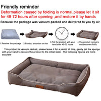 Four-Season Waterproof Dog Sofa Bed – Bite-Resistant | PuppyPaw™