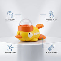 Interactive Duck Puzzle Feeder – Anti-Slip Base | PuppyPaw™