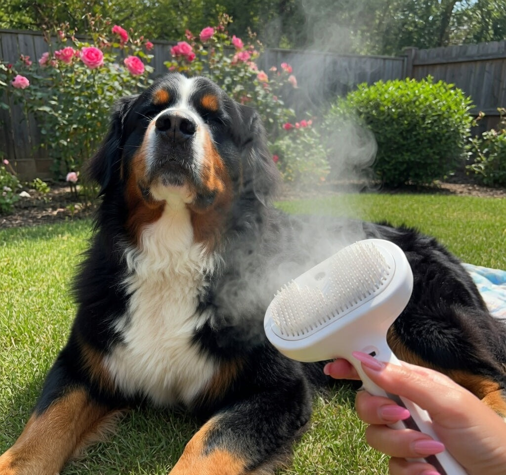 PuppyPaw™ Steam Spray Grooming Brush