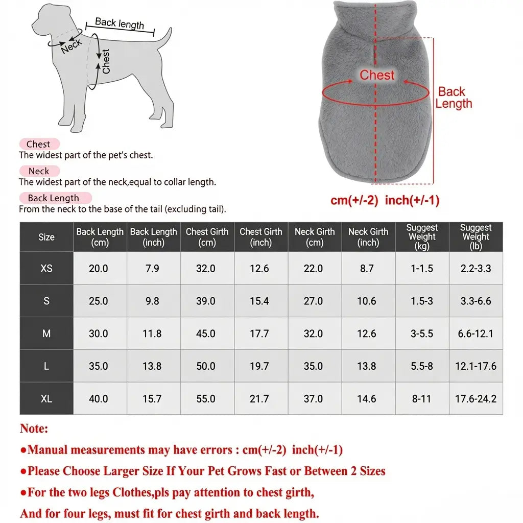 Reversible Fleece Cat Jacket – High Neck | PuppyPaw™