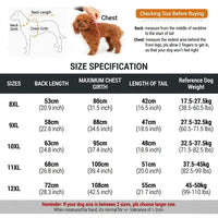 Large Dog Raincoat – Hooded with Tail Cover | PuppyPaw™