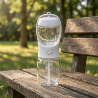 Dog Food & Water Travel Bottle – 2-in-1 Portable | PuppyPaw™