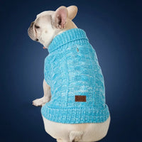Knitted Dog Sweater – Soft Stretch Knitwear | PuppyPaw™