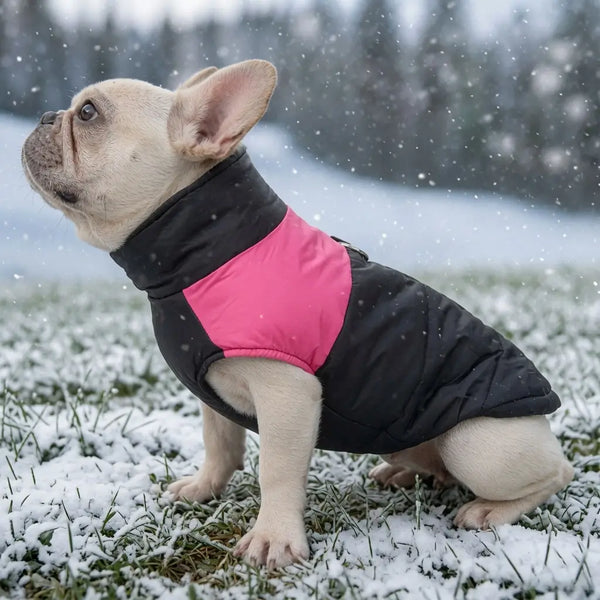 Windproof Waterproof Dog Jacket – D-Ring | PuppyPaw™