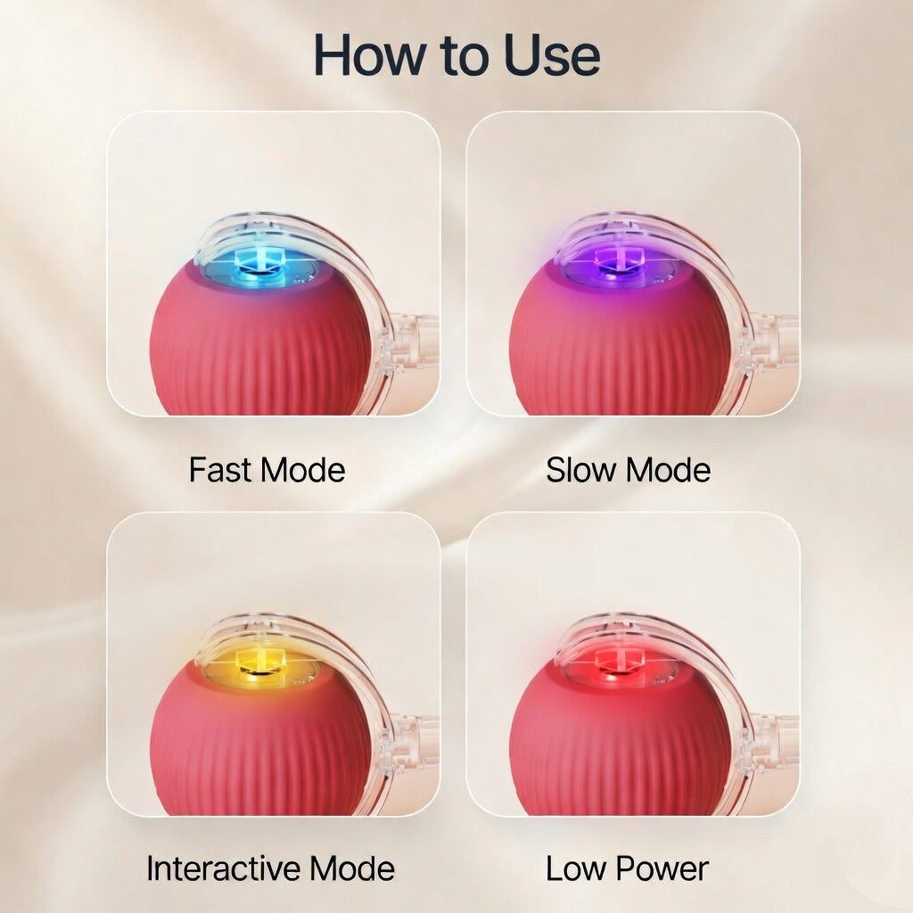 PuppyPaw™ Automatic Interactive Ball