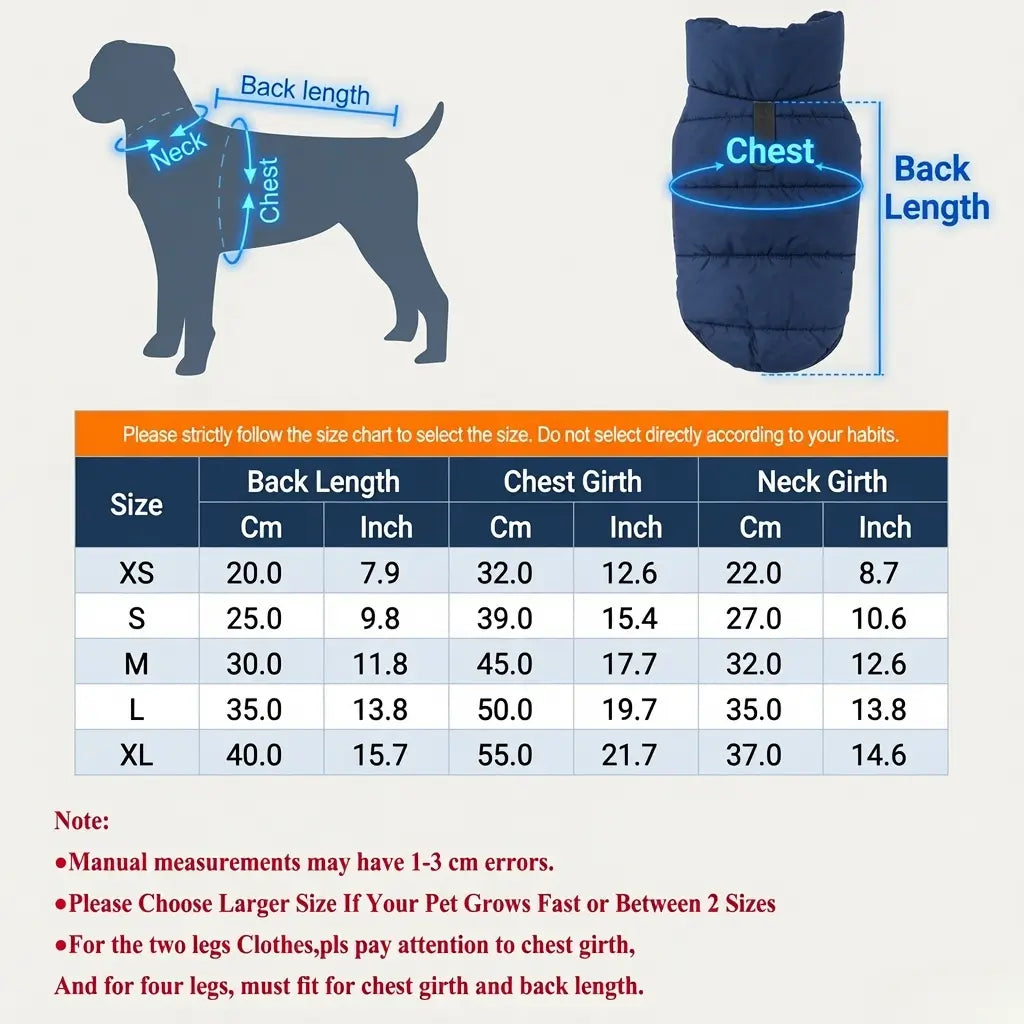 Waterproof Fleece Dog Jumpsuit – Hooded & Lined | PuppyPaw™