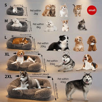 Calming Orthopedic Memory Foam Dog Bed – Bolster | PuppyPaw™