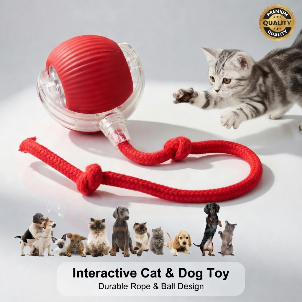 PuppyPaw™ Automatic Interactive Ball