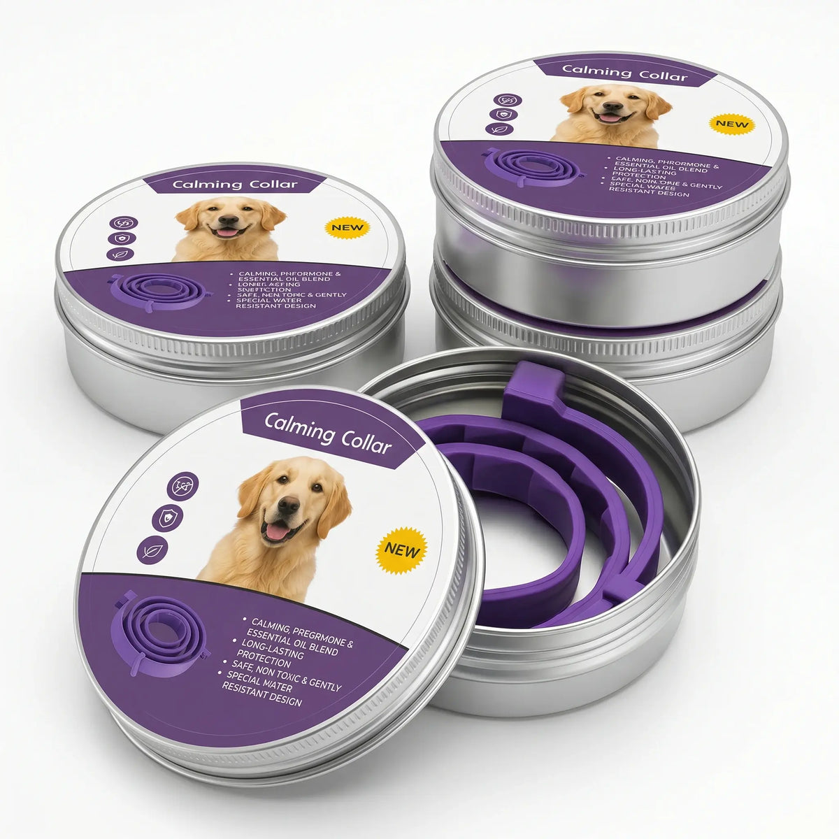 Dog Calming Collar – Pheromone Anxiety Relief | PuppyPaw™
