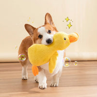 Plush Duck Dog Toy – Soft Squeaky Comfort | PuppyPaw™