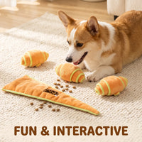 Snuffle Plush Dog Toy – Hidden Food Enrichment | PuppyPaw™