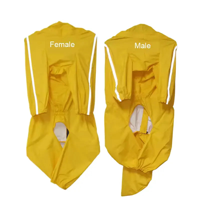 Large Dog Raincoat – Hooded with Tail Cover | PuppyPaw™