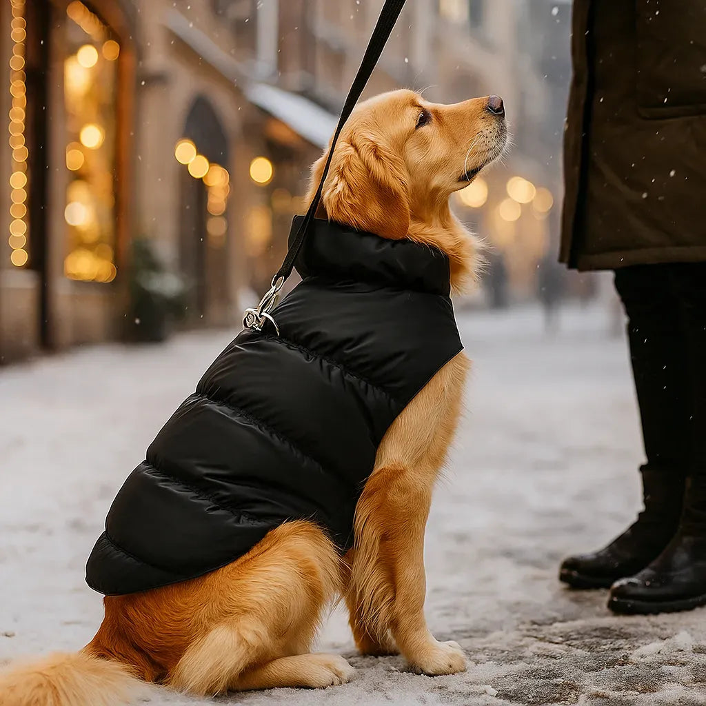 Soft Winter Dog Coat – Fleece Pullover | PuppyPaw™