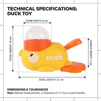Interactive Duck Puzzle Feeder – Anti-Slip Base | PuppyPaw™