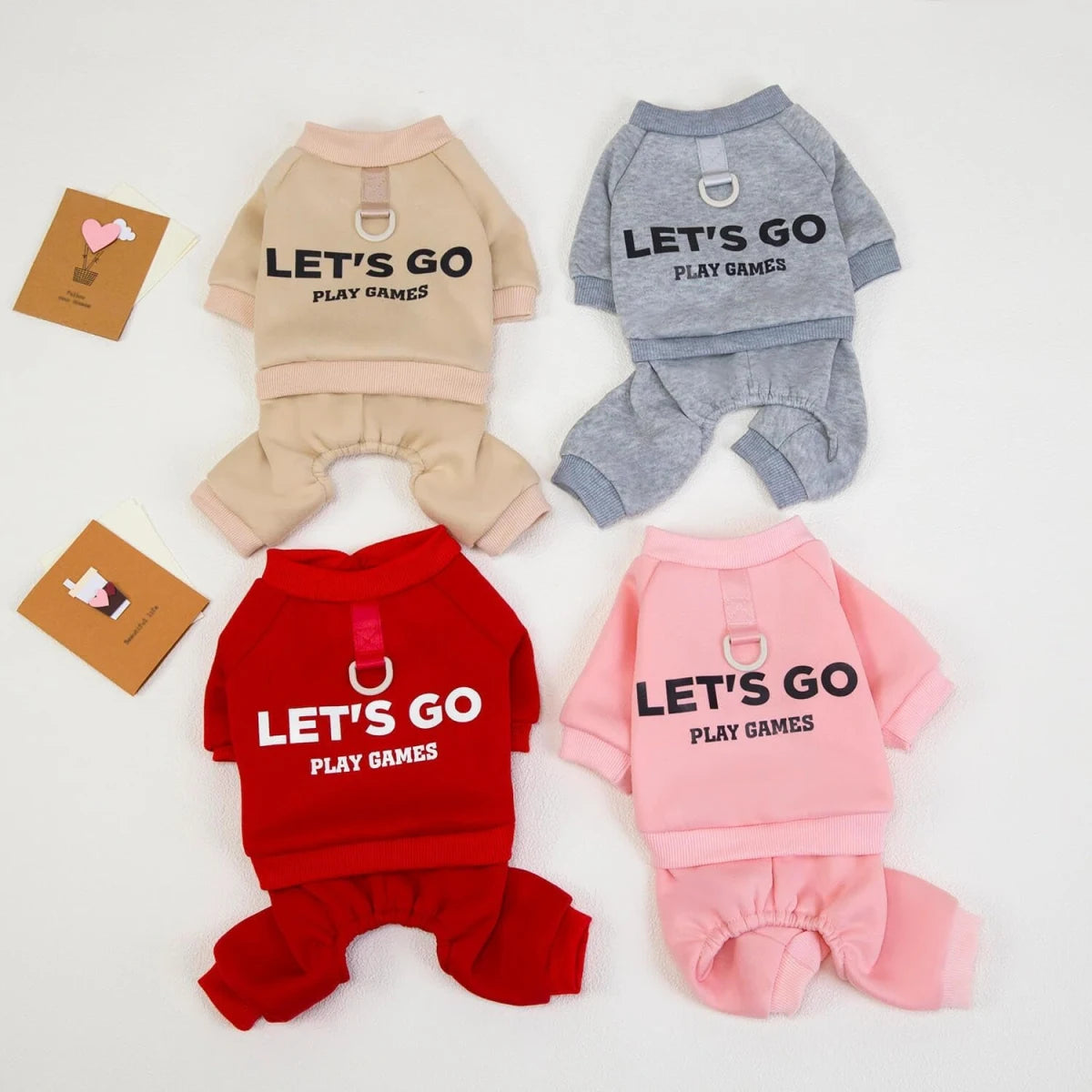Thickened Dog Hoodie Jumpsuit – Fleece Lined | PuppyPaw™