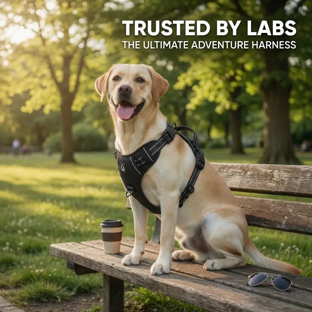 No-Pull Dog Vest Harness – Padded & Adjustable | PuppyPaw™