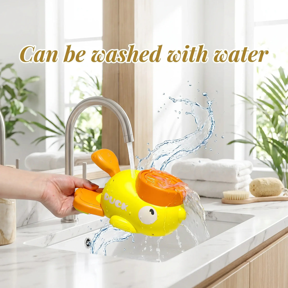 Interactive Duck Puzzle Feeder – Anti-Slip Base | PuppyPaw™