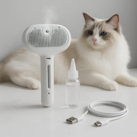 PuppyPaw™ Steam Spray Grooming Brush